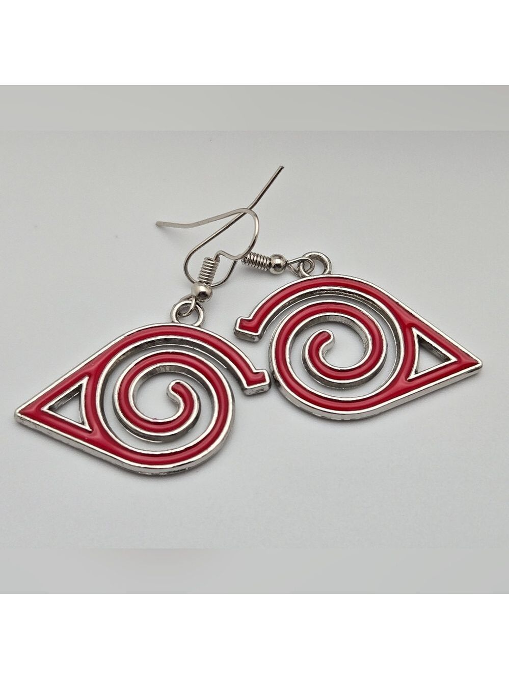 ✨2/$10✨ Naruto Hidden Leaf Village Earrings Anime Cosplay 1.5” Cute Fashion